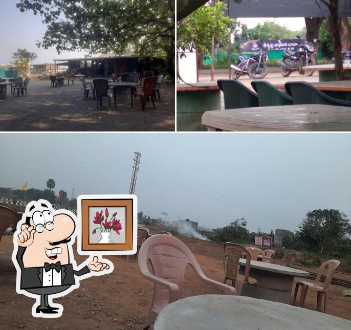 The interior of Sri Krishna Family Dhaba