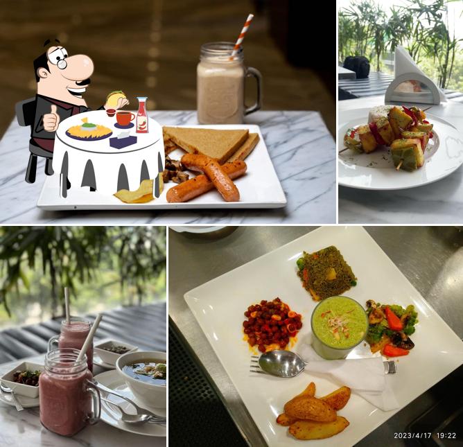 Cheese plate at The Lotus Bistro