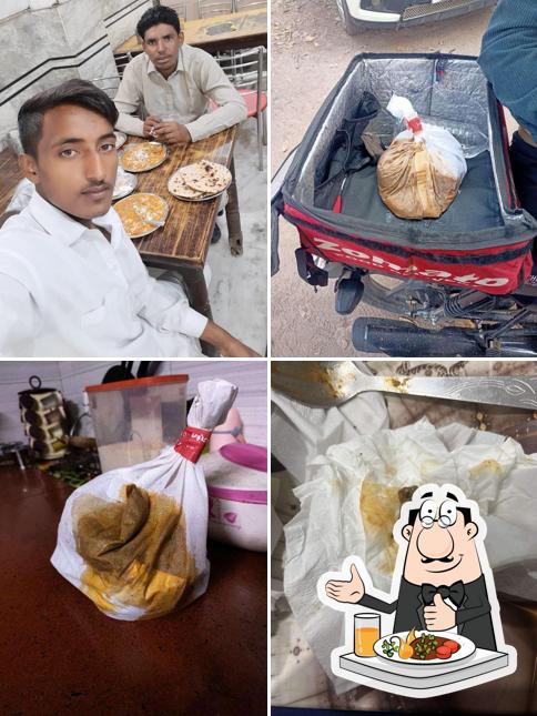 Food at Standard Dhaba