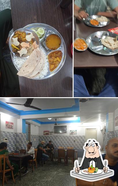 Among various things one can find food and interior at Annapurna Hotel