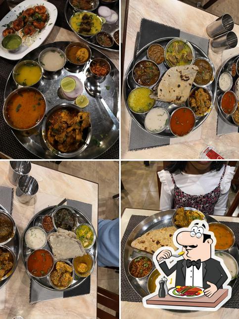 Food at Hotel Mavala family restaurant
