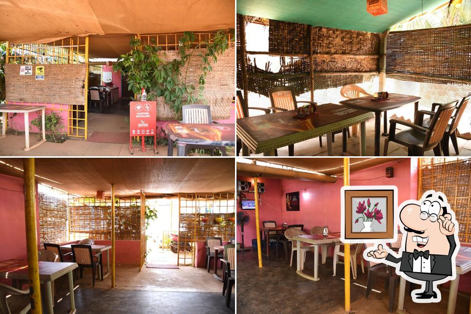 The interior of KL01 Kairali Bar& Restaurant
