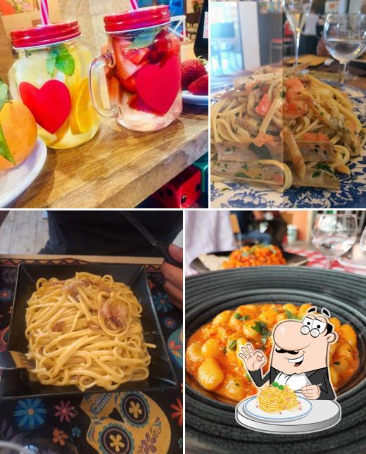 Spaghetti alla carbonara al Bar Ristorante Frida