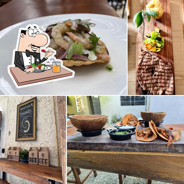 Ceviche at Casona Ciruelo