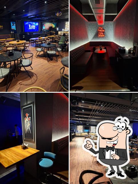 The interior of Ludo Kitchen & lounge