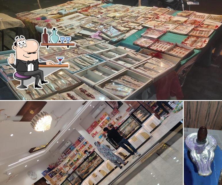 The interior of Nav Sweets