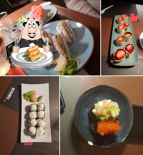 Involtini primavera al kombu sushi