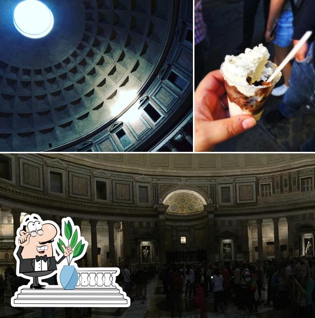 La immagine di esterno e dolce da Agrippa al Pantheon