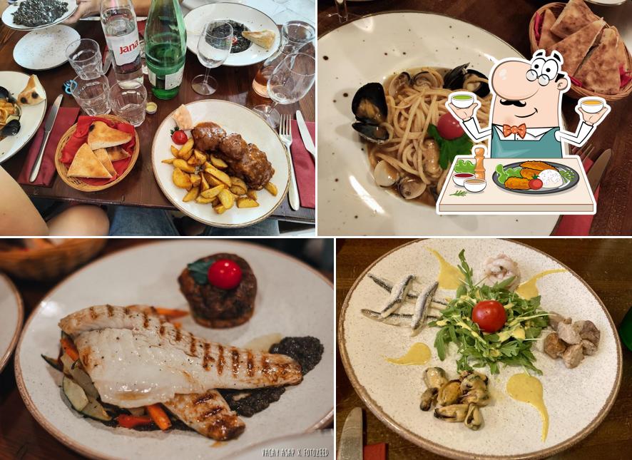 Cibo al Trattoria Mediterraneo