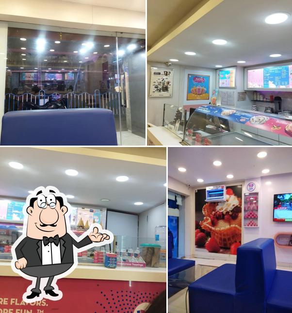 Check out how Baskin Robbins looks inside
