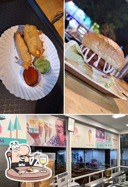 Check out the image displaying food and interior at Corner@58 - Gelato Ice Cream & Tea