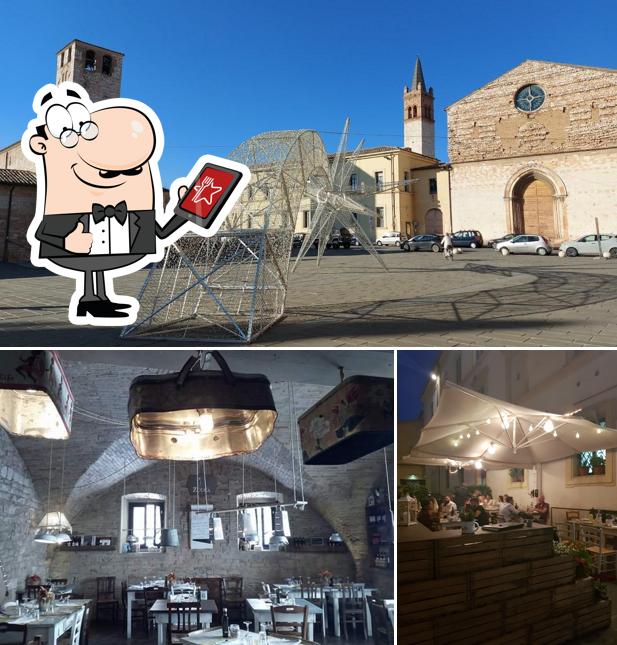 Goditi la vista dall'area esterna di Ristorante La Locanda di Zucca