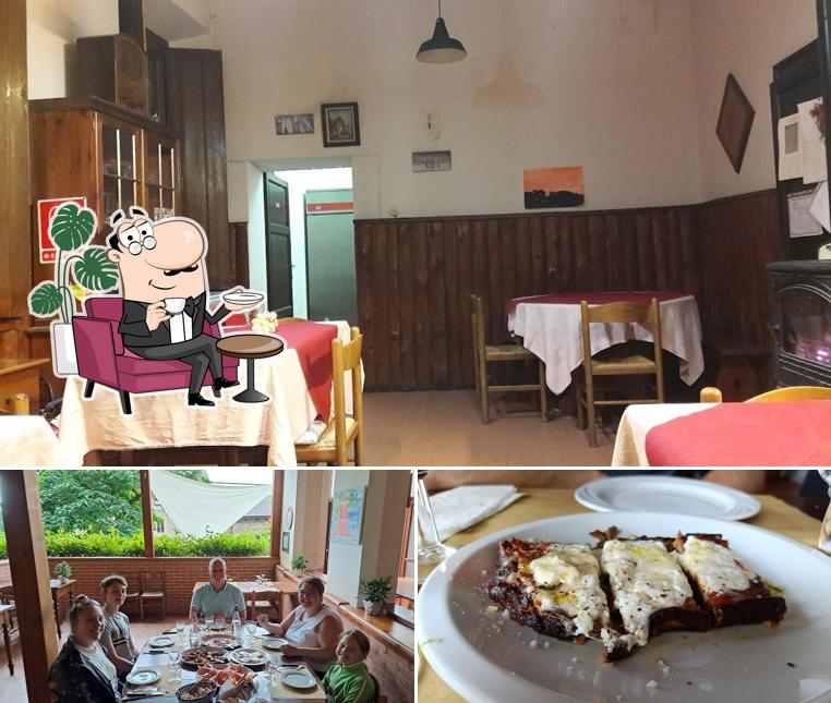 Osteria della Faina si caratterizza per la interni e cibo