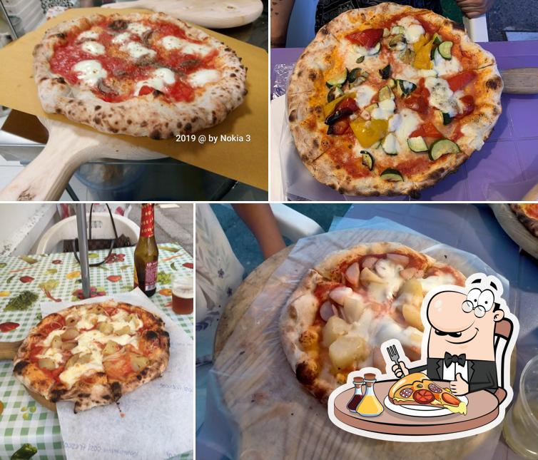Scegli tra le molte varianti di pizza