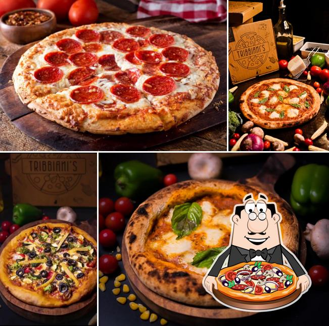 At The Tribbiani's Pizzeria, you can order pizza