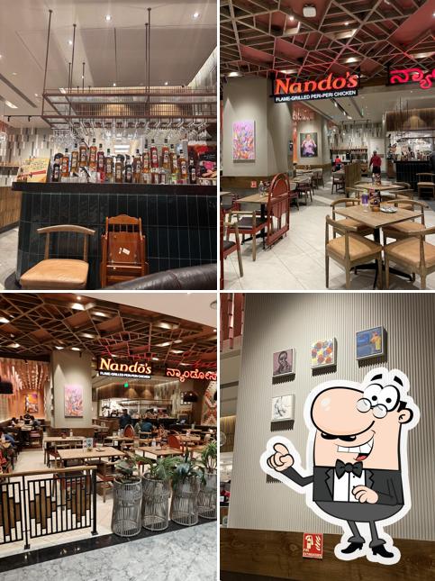 The interior of Nando's Mall of Asia