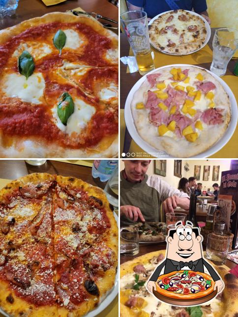 Scegli tra le svariate varianti di pizza
