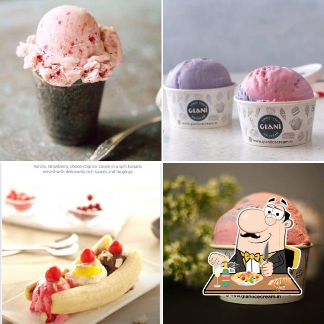 Food at Giani Ice Cream & More