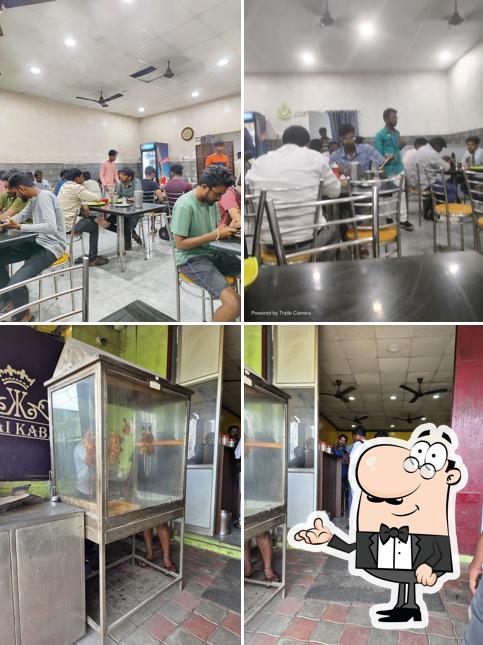 The interior of Kovai Kabab