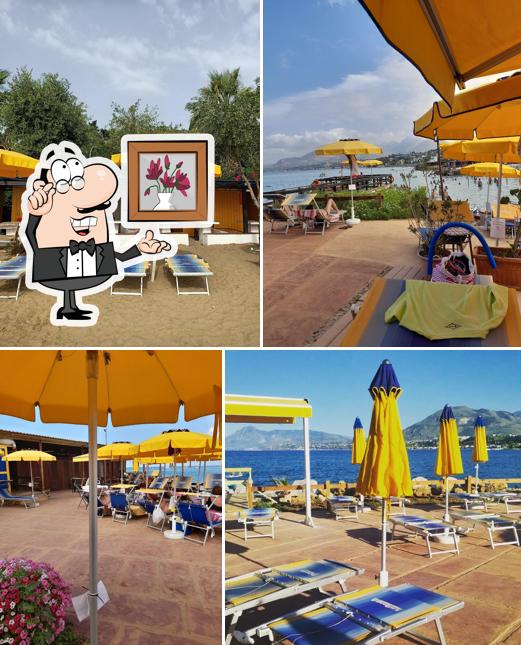 Gli interni di Lido Fondachello