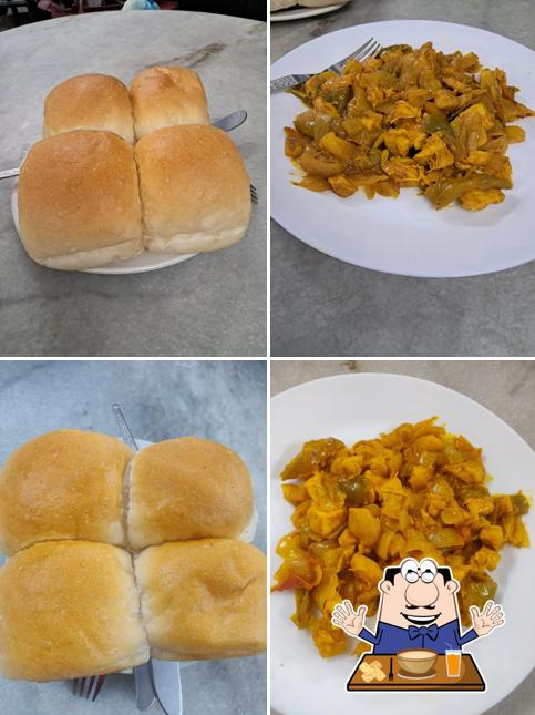 Food at Snow Flake Restaurant