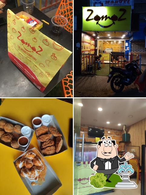 The exterior of Zomoz - The Momo Company