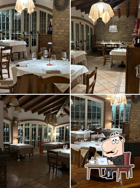 Gli interni di La Locanda Ristorante