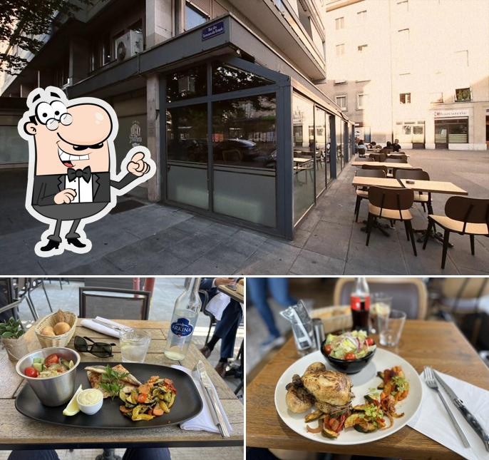 Siediti a un tavolo di Lucky Grill