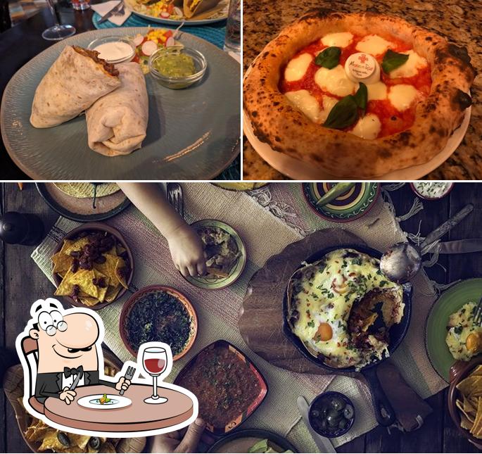 Cibo al Mexican Tapas messicano e pizza contemporanea