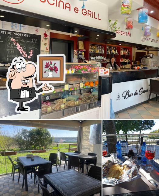 Guarda la immagine che mostra la interni e bevanda di RistoBar da Susan