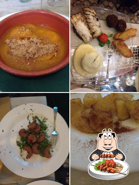 Platti al Trattoria La Rava e La Fava