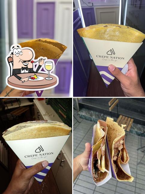 Food at Crepe Nation