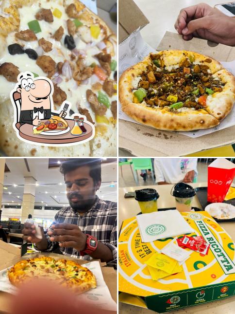 Pizza Ricotta Hilite Mall Calicut