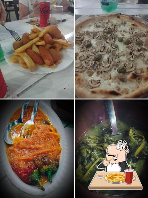 Patatine fritte al Pizzeria Zero Uno