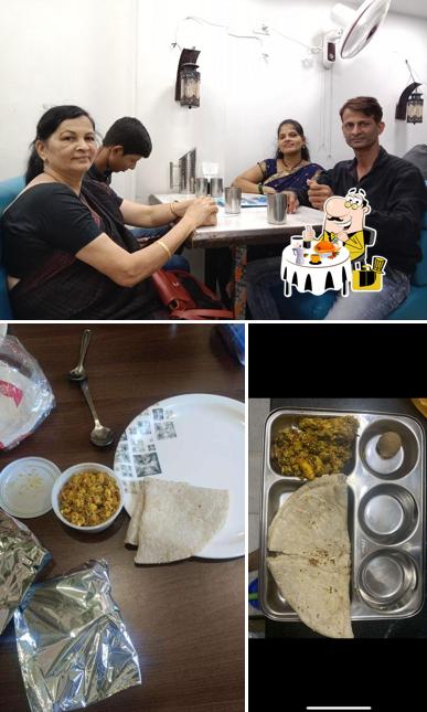 This is the photo depicting food and interior at Ankita Poli Bhaaji Kendra