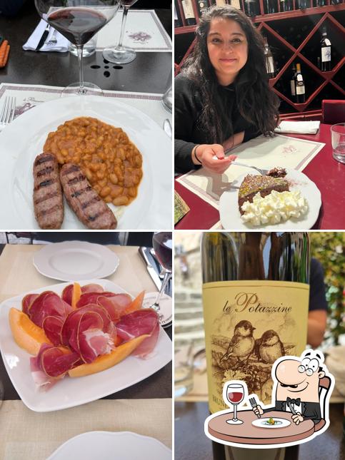 Cibo al Vineria Le Potazzine