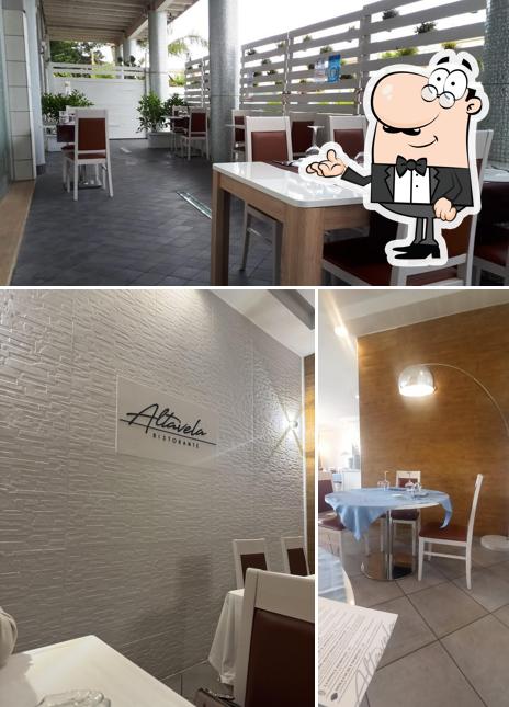Dai un'occhiata agli interni di Altavela ristorante