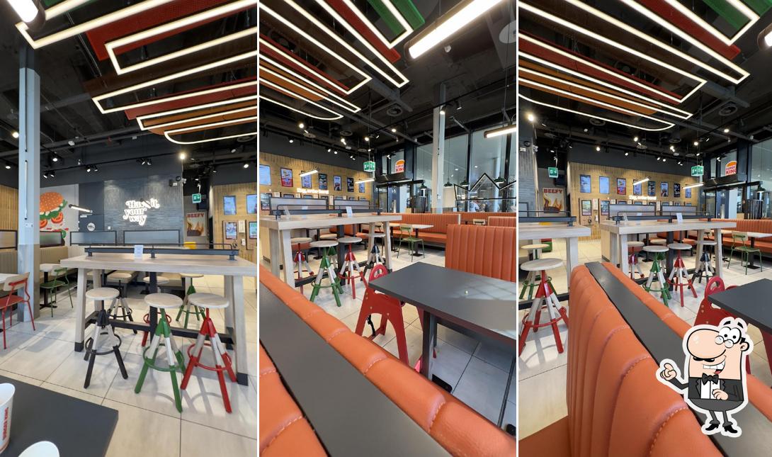 Gli interni di Burger King Glattzentrum