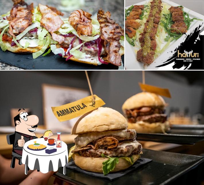 Ordina uno dei tipi di hamburger serviti a Hamuri hamburgeria steakhouse made in sicily