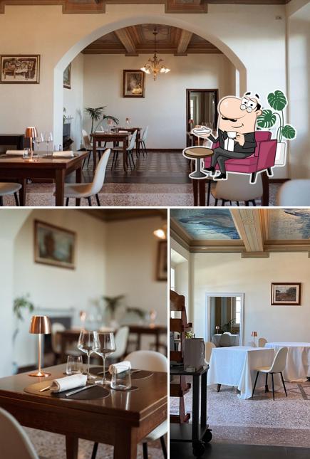 Gli interni di La Mirage - Osteria Contemporanea