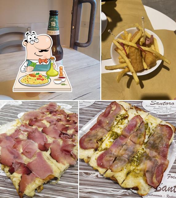 Platti al Focacceria Santoro