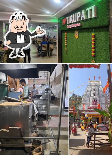 Take a seat at one of the tables at Happy Punjabi Dhaba