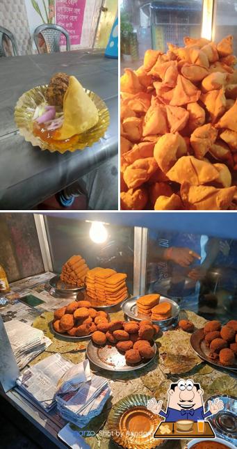Food at Loknath's Snacks Shop