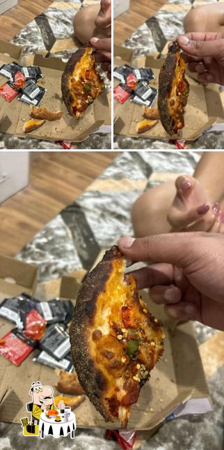 Food at Pizza Diamond AK