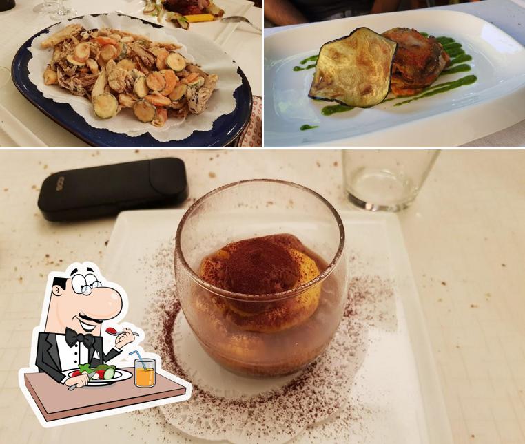 Platti al Trattoria al Sasso