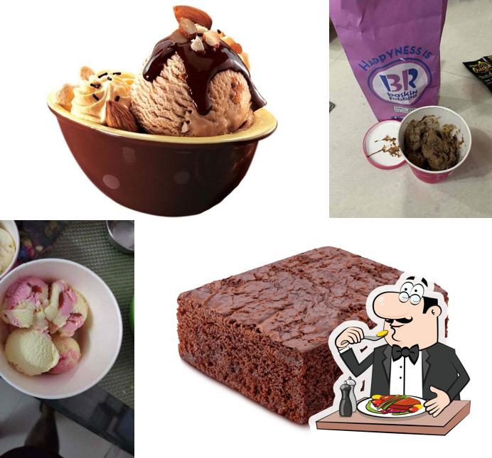 Chocolate mousse at Baskin Robbins - Ice Cream Desserts