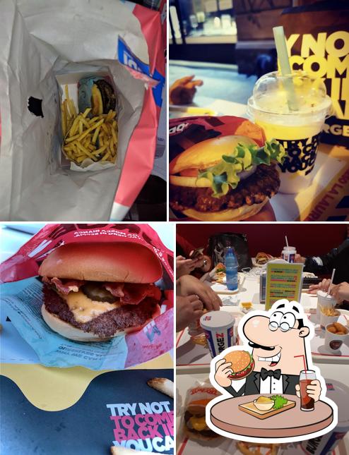 Ordina un hamburger a Burgez