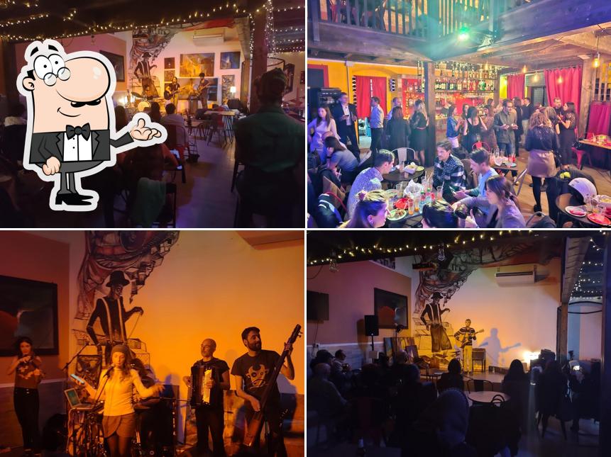 Gli interni di Jester Club