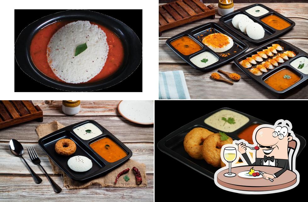 Meals at Naadbramha Idli - chikhali