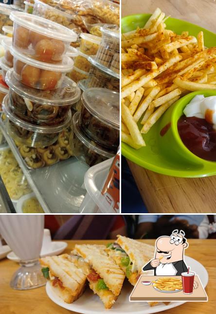 French fries at Indian bakes